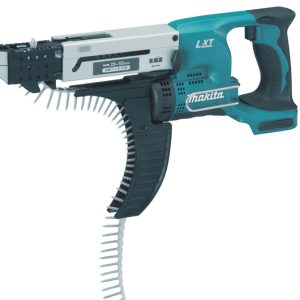 Masina de insurubat cu banda Makita DFR550Z compatibila cu acumulator 18V