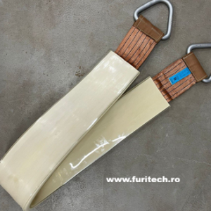 Protectie chinga plata sau circulara cu manson poliuretan turnat
