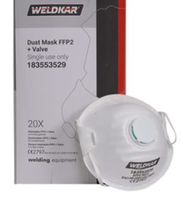 Semimasca protectie respiratorie cu supapa FFP2 Weldkar 183553529
