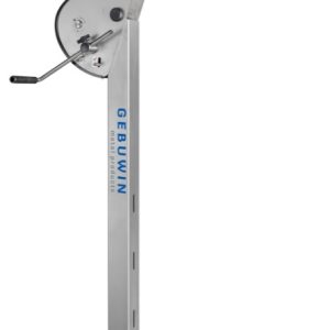 Macara coloana din otel inoxidabil DAVIT SD125-250-500kg pliabila GEBUWIN