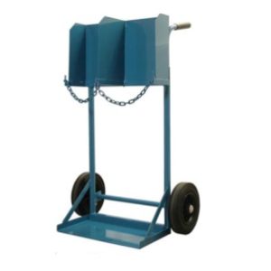 Carucior dublu pentru transport butelii