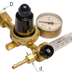 Donmet Reductor presiune Argon cu flowmetru